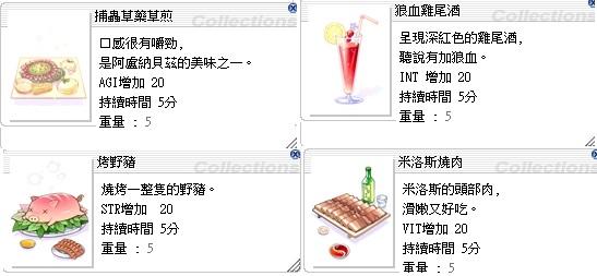 Ro 仙境傳說online道具 小短腿補品 料理 消耗品 補品 城戰用品 8591寶物交易網