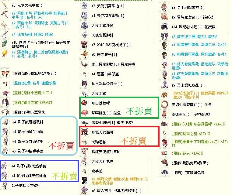 Ro 仙境傳說online道具 天狗套 8591寶物交易網