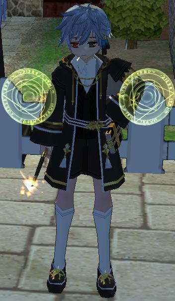 新瑪奇mabinogi道具 神秘的魔法學校低年級制服 8591寶物交易網