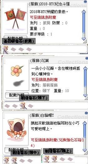 Ro 仙境傳說online道具 服飾基因套成品 基因披肩基因頭上基因頭中基因頭下基因石 8591寶物交易網