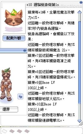 Ro 仙境傳說online道具 10貍貓變身樹葉 1s 狸貓變身樹葉1s 8591寶物交易網