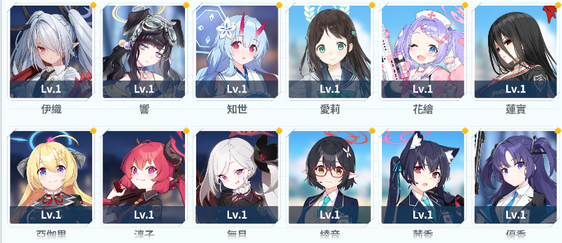 蔚藍檔案blue Archive帳號 2等 伊織 佐倉 響雙t0人權開局未綁 8591寶物交易網